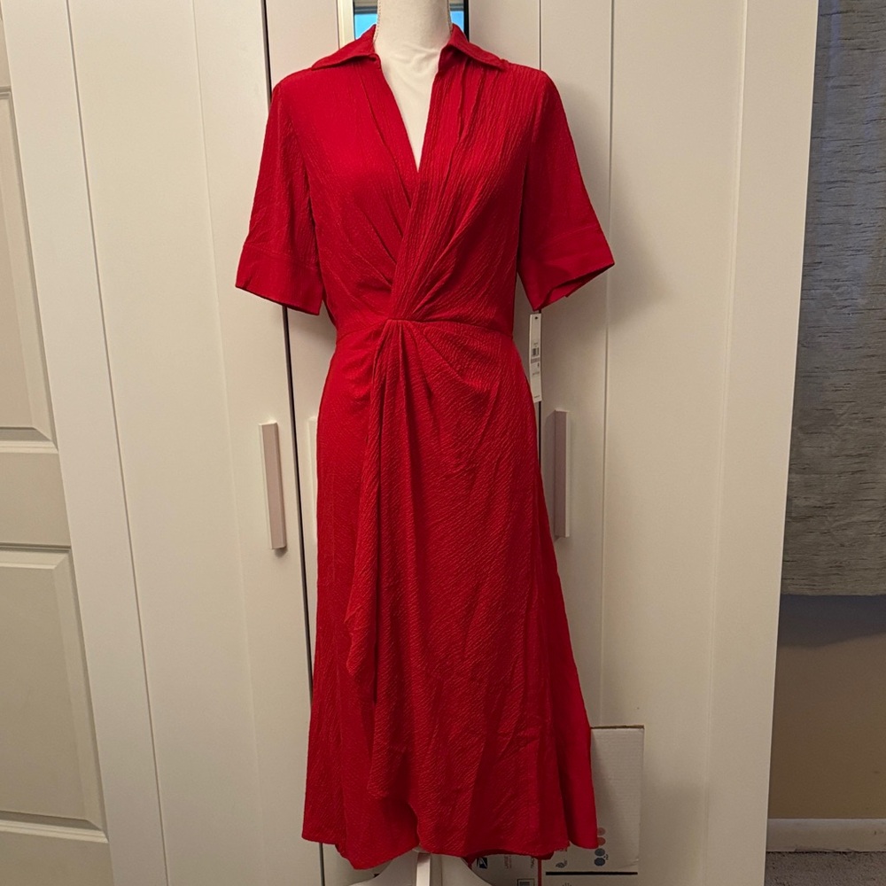 Calvin Klein Red  Dress